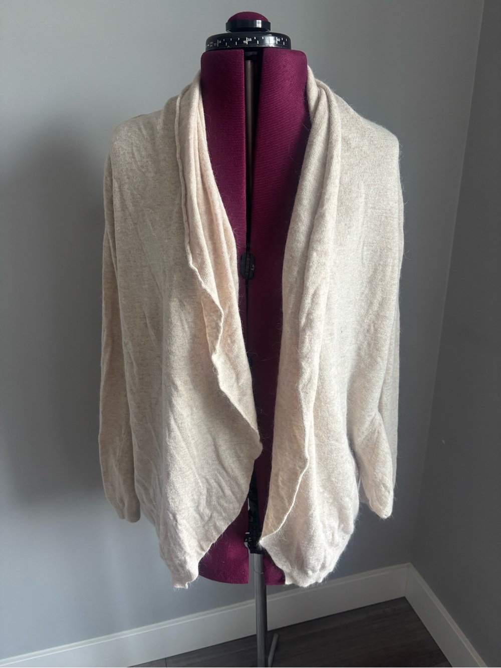 next Cream Open-Front Draped Women's Cardigan